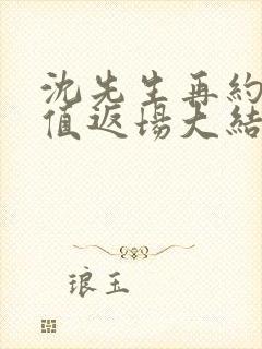 沈先生再约高颜值返场大结局
