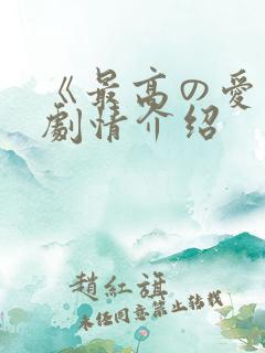 《最高の爱人》剧情介绍