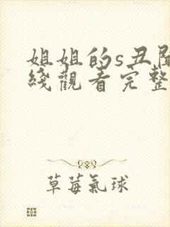姐姐的s丑闻在线观看完整版