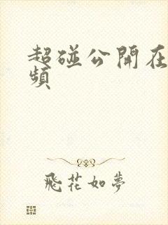 超碰公开在线视频