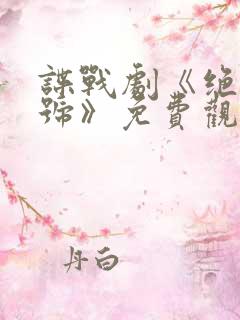谍战剧《绝密暗号》免费观看国语