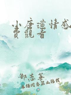 小唐璜情感史免费观看