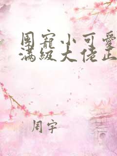 团宠小可爱成了满级大佬正版