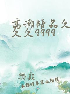高潮精品久久久久久9999