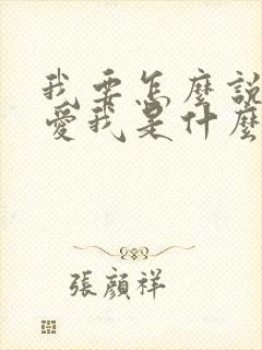 我要怎么说你才爱我是什么歌