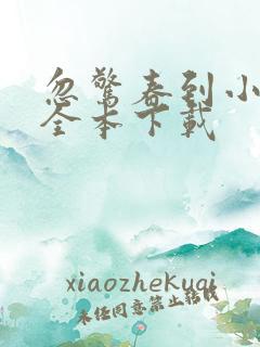 忽惊春到小桃枝全本下载