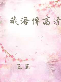 藏海传高清