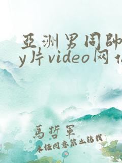 亚洲男同帅gay片video网站