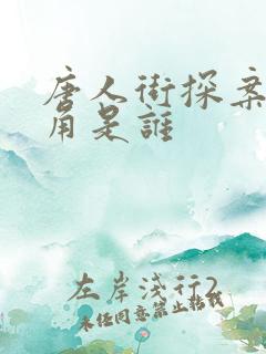 唐人街探案的主角是谁