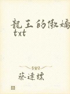 龙王的傲娇日常 txt
