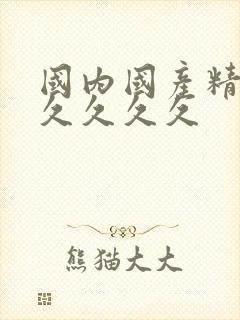 国内国产精品久久久久久