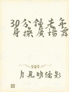 30分钟老年健身操广场舞