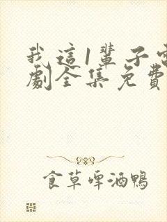 我这1辈子电视剧全集免费