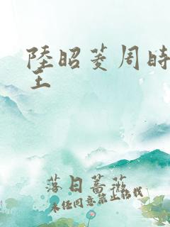 陆昭菱周时阅晋王