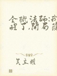 全职法师:我觉醒了,开局获得全职法师 全职法师:我觉醒了,开局获得全职法师