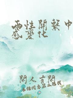 两性关系中的情感变化