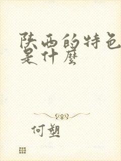 陕西的特色小吃是什么
