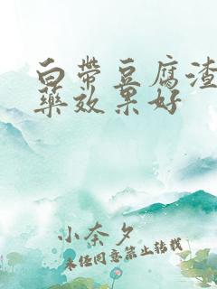 白带豆腐渣什么药效果好