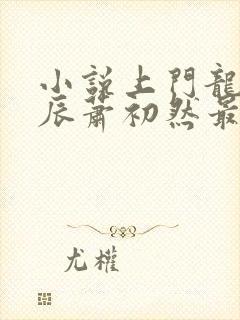 小说上门龙婿叶辰萧初然最新更新