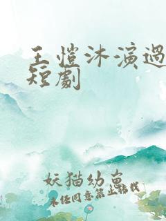 王恺沐演过哪些短剧