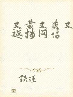 又黄又爽又色无遮挡网站