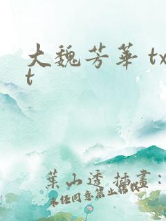 大魏芳华 txt