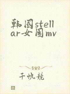 韩国stellar女团mv