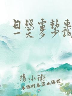 日照电动车租赁一天多少钱
