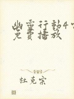 幽灵行动4电影免费播放