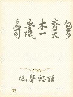 乌鲁木齐包车带司机一天多少钱