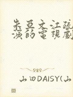 朱亚文江疏影主演的电视剧