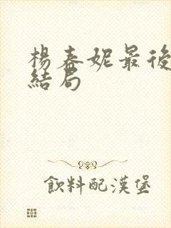 杨春妮最后什么结局
