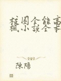 校园全能高手季枫小说全本txt