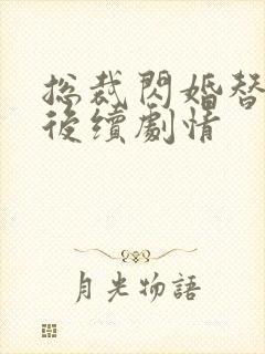 总裁闪婚替身妻后续剧情