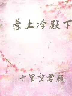 惹上冷殿下结局