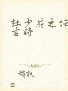 杜少府之任蜀州古诗