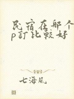 民宿在哪个app订比较好
