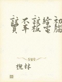 该不该给初中生买平板电脑