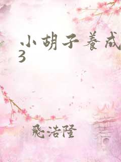 小胡子养成计划3 小胡子养成计划3