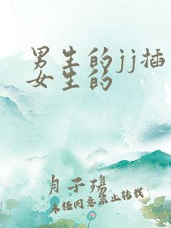 男生的jj插到女生的