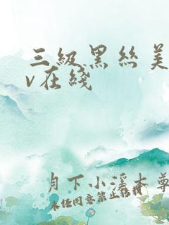 三级黑丝美女av在线