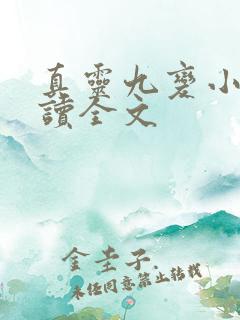 真灵九变小说阅读全文