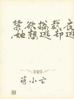 禁欲总裁夜夜缠,她想逃却逃不掉祁砚峥全