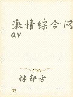 激情综合网日韩av
