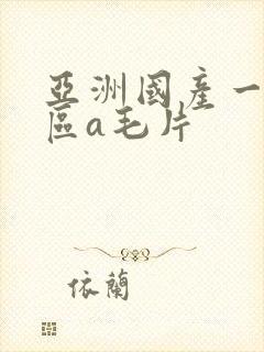 亚洲国产一区二区a毛片