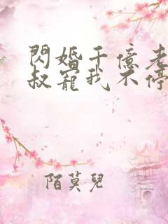 闪婚千亿老公小叔宠我不停