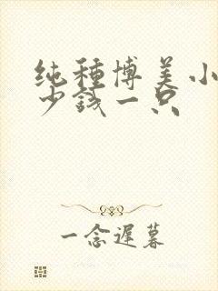 纯种博美小狗多少钱一只