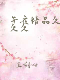 午夜精品久久久久久