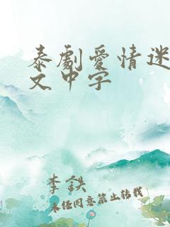 泰剧爱情迷踪泰文中字