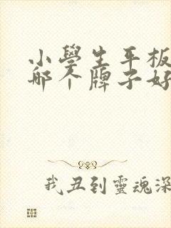 小学生平板电脑哪个牌子好用又实惠